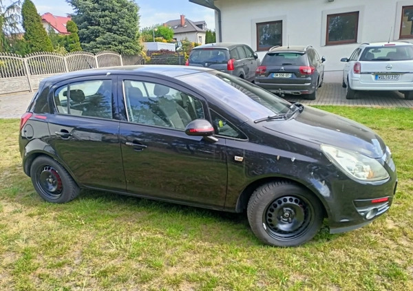 Opel Corsa cena 10000 przebieg: 218000, rok produkcji 2008 z Wieruszów małe 191